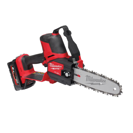 Milwaukee M18 FHS20-502C Tronçonneuse d'élagage HATCHET 18V Fuel 2x5.5Ah (4933480118) Milwaukee M18 FHS20-502C Tronçonneuse d'élagage HATCHET 18V Fuel 2x5.5Ah (4933480118)