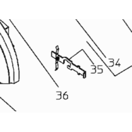 Metabo Verrouillage de broche complet pour scie KGS254 & KGS254M (1010734823)