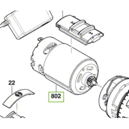 Bosch Moteur pour perceuse UniversalDrill 18 (1600A01DD0)