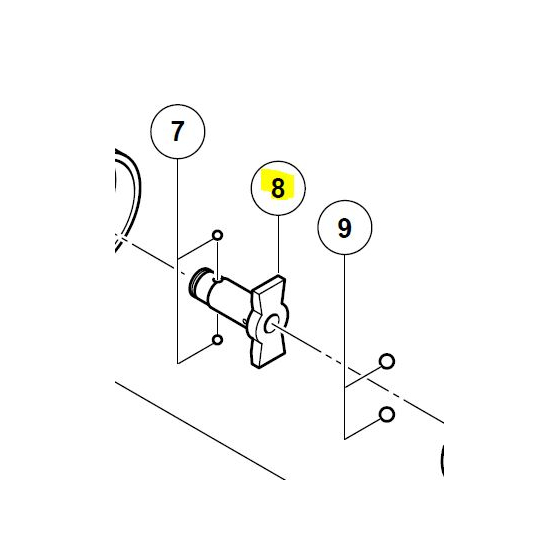 Hikoki - Hitachi Enclume pour visseuse à choc (333744)