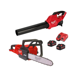 Milwaukee M18 FPP2OP2-852 Duo Fuel Tronçonneuse M18 FCHS & Souffleur M18 FBL (4933492817)