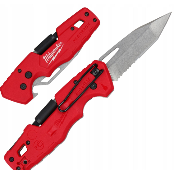 Milwaukee Couteau pliable 5 en 1 fastback (4932492454) Milwaukee Couteau pliable 5 en 1 fastback (4932492454)