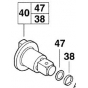 Milwaukee Rotor Enclume 14730156 IPWE520RQ