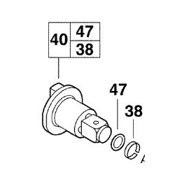 Milwaukee Rotor Enclume 14730156 IPWE520RQ