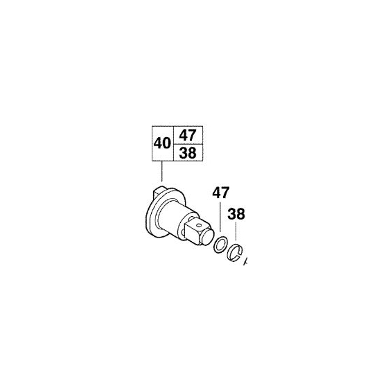 Milwaukee Rotor Enclume 14730156 IPWE520RQ