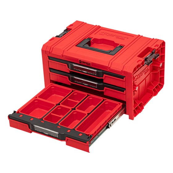 Qbrick Coffret à outils 3 tiroirs expert System PRO RED Ultra HD (SKRQPROD3ECZEPG003) Qbrick Coffret à outils 3 tiroirs expert System PRO RED Ultra HD (SKRQPROD3ECZEPG003)