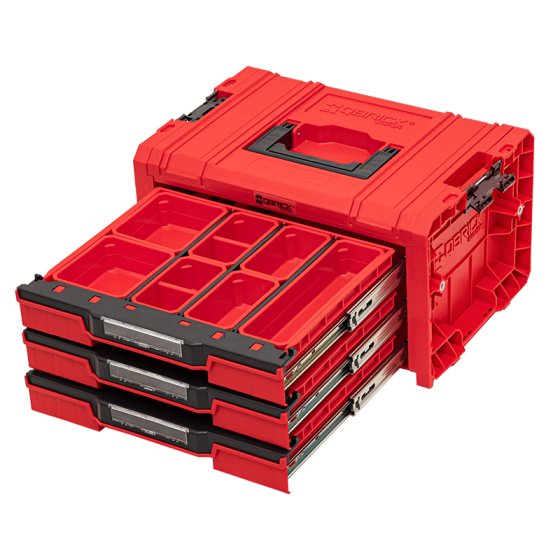 Qbrick Coffret à outils 3 tiroirs expert System PRO RED Ultra HD (SKRQPROD3ECZEPG003) Qbrick Coffret à outils 3 tiroirs expert System PRO RED Ultra HD (SKRQPROD3ECZEPG003)