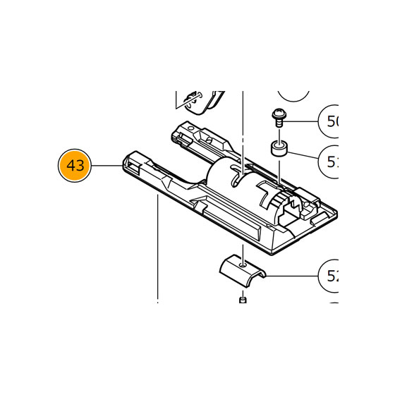 Hikoki - Hitachi Base scie sauteuse CJ160VA, CJ36DA, CJ36DB, CJ18DA, CJ90VST2, CJ90VAST2 (375854)