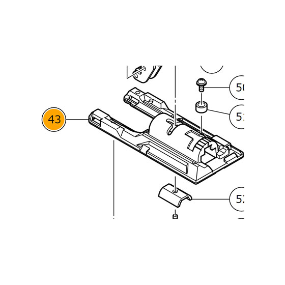 Hikoki - Hitachi Base scie sauteuse CJ160VA, CJ36DA, CJ36DB, CJ18DA, CJ90VST2, CJ90VAST2 (375854)