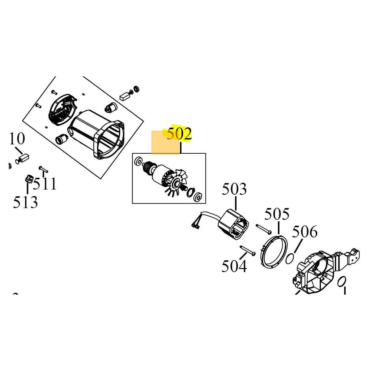 Interrupteur De Rechange N603746 Pour Scie Sur Table Dewalt | Compatible DWE7485, DWE7491RS | Commutateur Noir De Remplacement