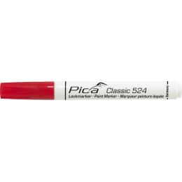 Pica CLASSIC 524 Marqueur industriel à peinture laquée rouge 524/40