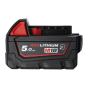 Milwaukee M18 NRGCR-502 Pack 2 Batteries 18V 5.0Ah M18B5CR et chargeur Rapide M12-18FC (4932479831)