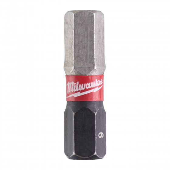 Milwaukee x2 Embouts 6mm x 25mm de Vissage Shockwave (4932430897) Milwaukee x2 Embouts 6mm x 25mm de Vissage Shockwave (4932430897)