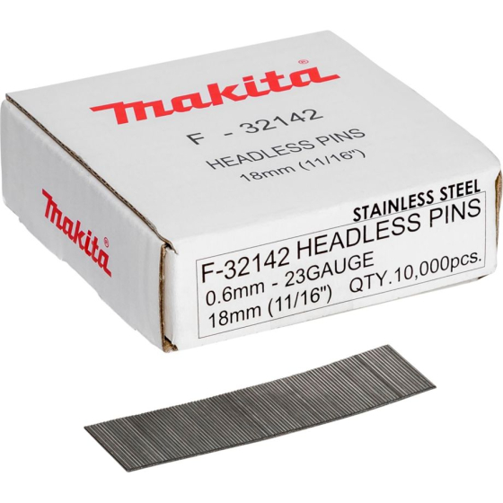Makita Finettes 23 Ga pour cloueurs pneumatiques et à batterie
