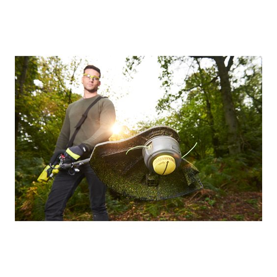 Ryobi RAC159 Tête double fil Reel-Easy 2,0 mm pour coupe-bordures sur batterie RY18ELTX33 (5132004628)