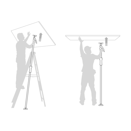 Piher ÉtaiTop P3 ARM+ réglabe de 168 à 300cm (34093) Piher ÉtaiTop P3 ARM+ réglabe de 168 à 300cm (34093)