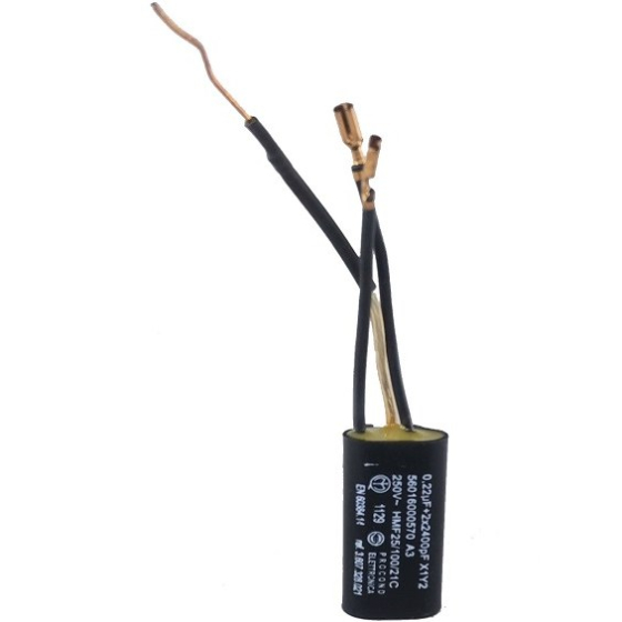 Bosch 3607328021 Condensateur, filtre Antiparasitaire GGS27C, GGS27LC Bosch 3607328021 Condensateur, filtre Antiparasitaire GGS27C, GGS27LC