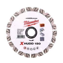 Milwaukee X-HUDD Disque Diamant ø150mm Speedcross Prémium (4932492149)