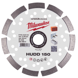 Milwaukee H-UDD Disque Diamant ø150mm Speedcross Prémium (4932399821)