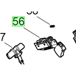 Milwaukee Commutateur pour M18FCS66, M18FHM, M18FCSR, M18FMC, M18FCSG (4931465965)