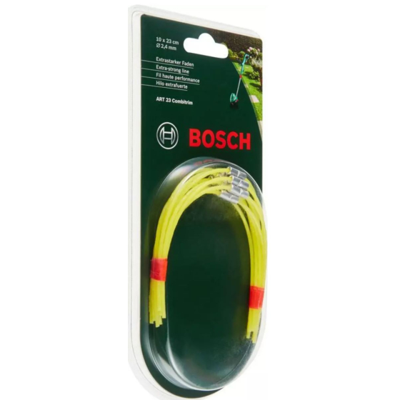 Bosch Lot de x10 Fil HTE Haute-performances 23cm pour coupe-bordure ART 23 (F016800174)