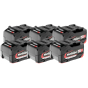 Metabo Set de x6 batteries Li-ion 18V 5.2Ah Li-power avec témoin de charge (625152000)