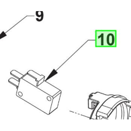 Ryobi Interrupteur pour outil multifonctions 18V ONE+ R18MT3 (5131042154)