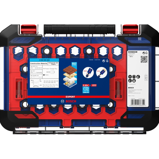 Bosch Coffret de 11 scies trépans carbure EXPERT & 1 couteau suisse offert (2608900489) Bosch Coffret de 11 scies trépans carbure EXPERT & 1 couteau suisse offert (2608900489)