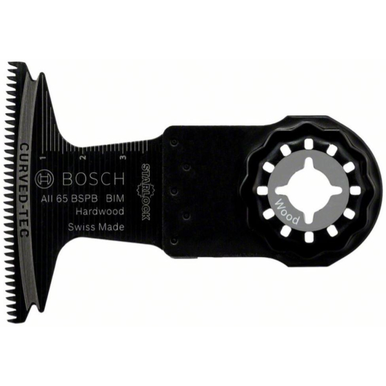 Bosch Set de 4 Lames menuiserie pour outil multifonction STARLOCK  (2608661696)
