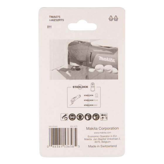 Makita B-65084 Lame carbure plongeante Starlock (32x30mm)