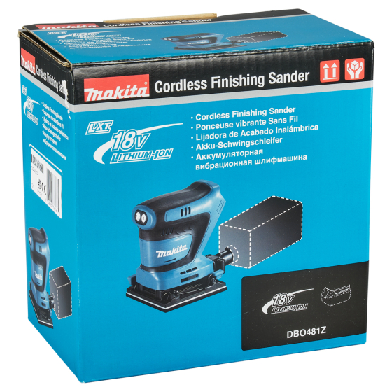 Makita DBO481Z Ponceuse vibrante 18V 114x140mm (Produit seul) Makita DBO481Z Ponceuse vibrante 18V 114x140mm (Produit seul)