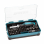 Makita Coffret de tournevis à cliquet & embouts de vissage B-36170