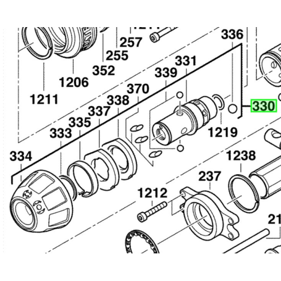 AEG Mandrin SDS+ pour perforateur BH26LXE (4931384684) AEG Mandrin SDS+ pour perforateur BH26LXE (4931384684)
