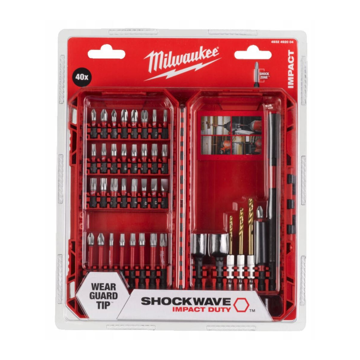 Set embouts de vissage Shockwave Milwaukee