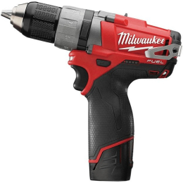 Milwaukee M12CDD-202C Visseuse, Perceuse Fuel 12V 2x2.0Ah (4933440390)