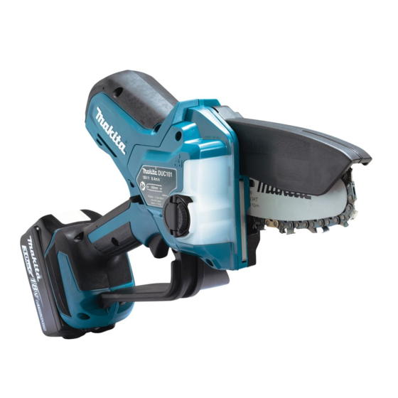 Makita DUC101Z Tronçonneuse d’élagage 18V LXT (Machine seule) Makita DUC101Z Tronçonneuse d’élagage 18V LXT (Machine seule)
