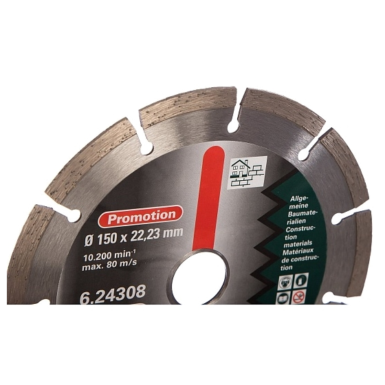 Metabo Meule de tronçonnage diamantée ø150mm SP-U (624308000) Metabo Meule de tronçonnage diamantée ø150mm SP-U (624308000)