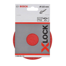 Bosch Plateau de ponçage ø115mm pour meuleuse d'angle X-LOCK (2608601721)