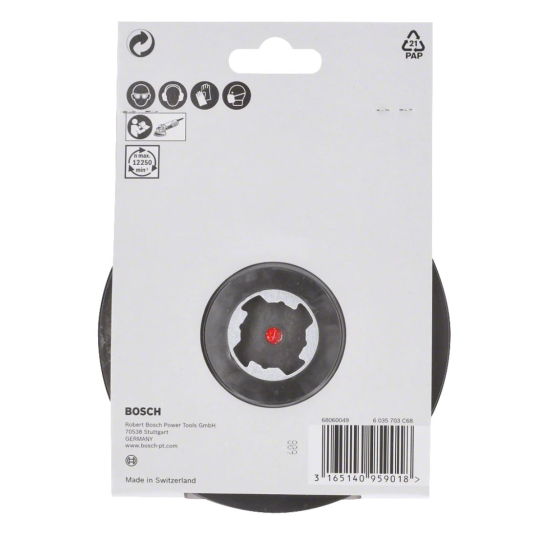 Bosch Plateau de ponçage ø115mm pour meuleuse d'angle X-LOCK (2608601721) Bosch Plateau de ponçage ø115mm pour meuleuse d'angle X-LOCK (2608601721)