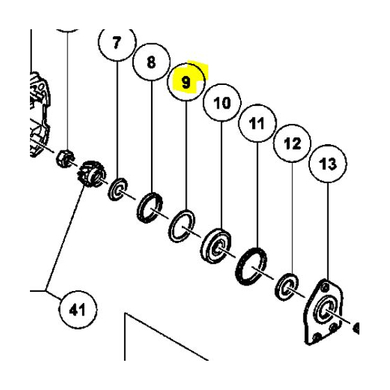 Hikoki - Hitachi Bague métallique 980866