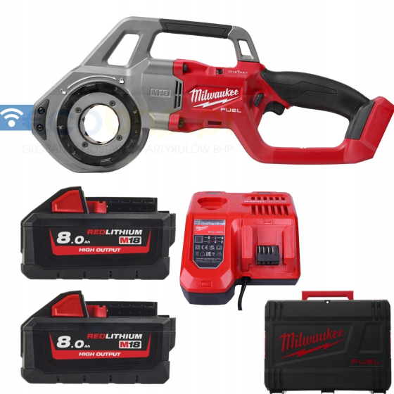 Milwaukee M18 FPT114-802CA Filière sans fil 18V 2x8.0Ah ONE-KEY  (4933479421)