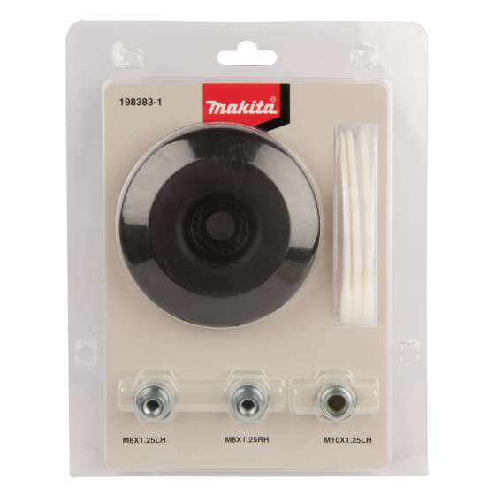 Makita Tête 3 couteaux courbés synthétiques pour coupe-bordure (198383-1) Makita Tête 3 couteaux courbés synthétiques pour coupe-bordure (198383-1)