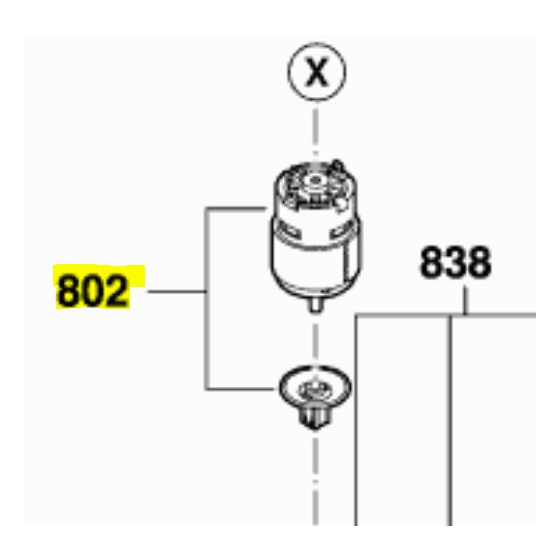 Bosch Moteur pour coupe-bordures sans fil 18V ART23-18LI & ART26-18LI (2609007345) Bosch Moteur pour coupe-bordures sans fil 18V ART23-18LI & ART26-18LI (2609007345)