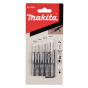 Makita Jeu de x4 forets à fraiser 3/4/5/6 mm D-73455