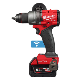 Milwaukee M18 ONEPD3-502X Perceuse à percussion 18V Brushless FUEL ONE-KEY 2x5.0Ah avec coffret (4933492801)