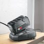 Bosch AL1830CV Chargeur rapide de batterie pour outils 14,4V & 18V (1600A005B3)