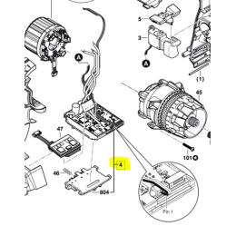Bosch Module électronique pour perceuse 18V GSB18V-150C & GSR18V-150C (16072335G8)