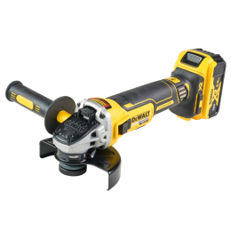 Dewalt DCG405P2-QW Meuleuse Sans fil 18V Brushless 2x5.0Ah ø125mm avec coffret T-Stak