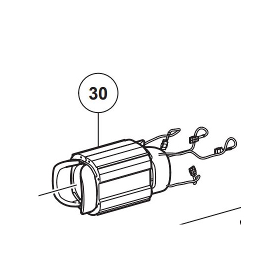 Hikoki Inducteur pour surfaceuse à béton GM13Y (377329)