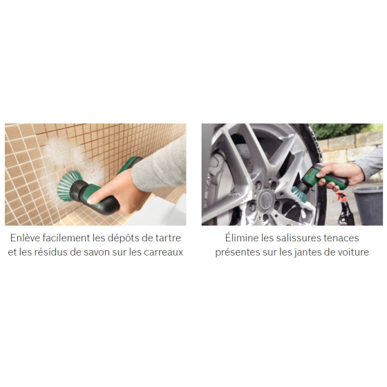 Bosch Brosse à poils pour la brosse UniversalBrush (1600A023KW)